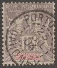 EDSROOM-20188 Dahomey 6 Used SON July 23, 1904 Cancel