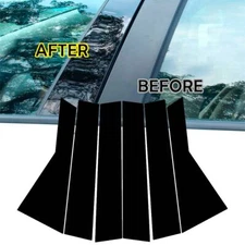 For 2009-2020 Dodge Journey 6PCS Pillar Post Trim Window Cover Decoration