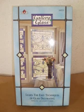Gallery Glass Video VHS Learn the Easy Techniques of Glass Decorating