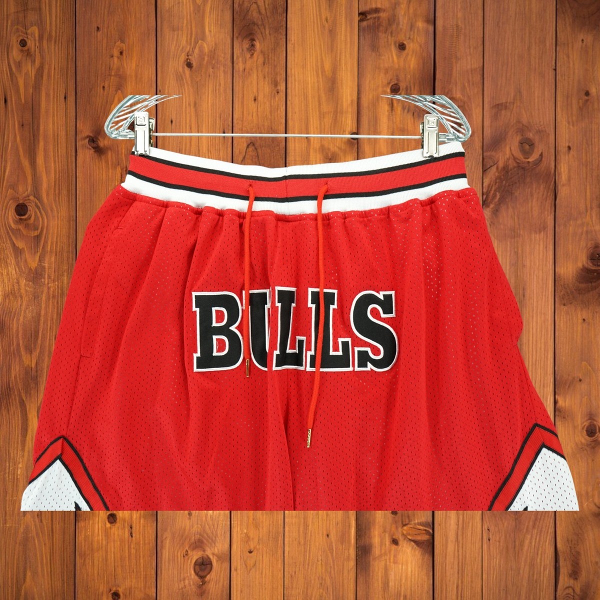 Rare Chicago Bulls Just Don Shorts 1997 1998 Size 2XL Made in USA