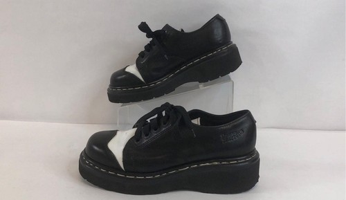 VTG (MIE) Dr Martens 2-Tone Platform Saddle Shoes #8651 US womens 8 / US mens 7