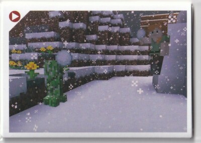 Panini Minecraft Treasure Sticker 2021 Nr. 74 There's Nowhere like your Village