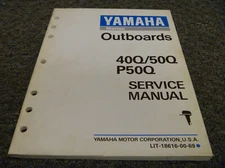 1992 Yamaha MP50TLRQ P50TLRQ 40EJR M40MJHQ 40ESR Outboard Service Manual xz