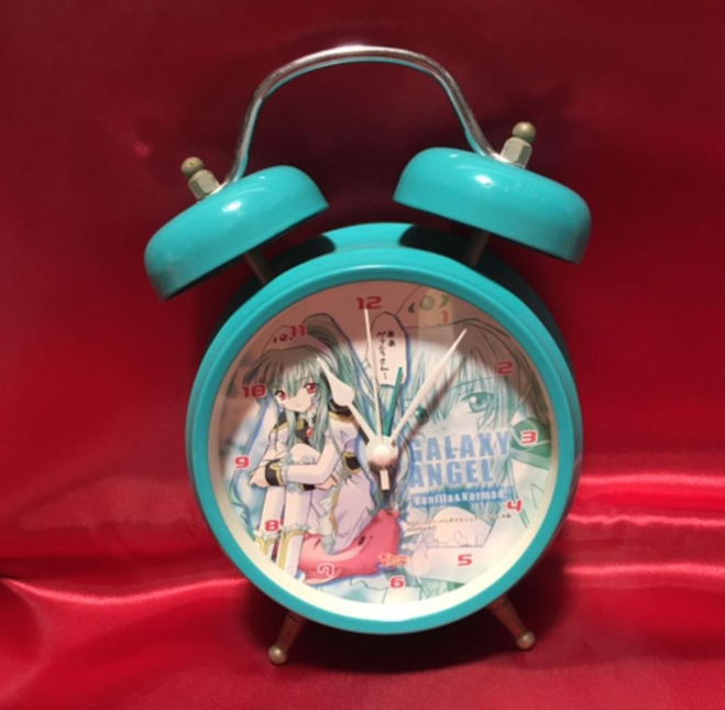 Galaxy Angel Alarm Clock Vanilla & Nomad Voice (CV:Mika Kanai