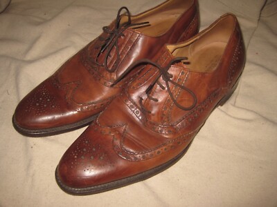 Cole Hann Bench Made England Mens Wingtip Oxfords Dress  display picture 3