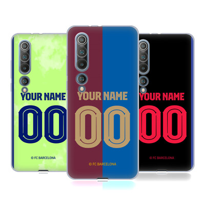 CUSTOM PERSONALIZED FC BARCELONA 2024/25 KIT SOFT GEL CASE FOR XIAOMI PHONES