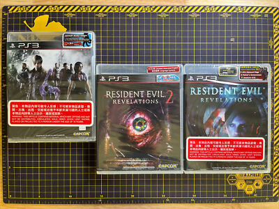 Lot 3 Biohazard RE Revelation 1 2 Multi Lang RE 6 Asia English Brand New RARE