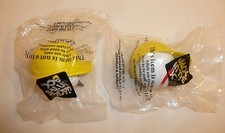 Lot of 2 - Jack in the Box CONSTRUCTION HELMET Car Antenna Topper Balls Hard Hat