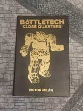 BattleTech Leatherbound Edition Novel: Close Quarters ~ KICKSTARTER