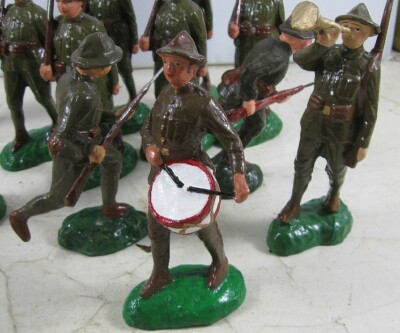Lot of Vintage 1920's Composition Trico Japan 5 1/2” Tall WWI