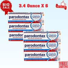 Parodontax Complete Protection Toothpaste, Gum Health, Fresh Mint - 3.4 oz x 6