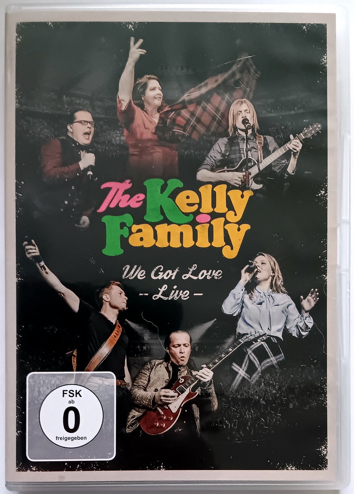 The Kelly Family - We Got Love - Live (2017) DVD, Konzert, Folk, Poprock, gebr.