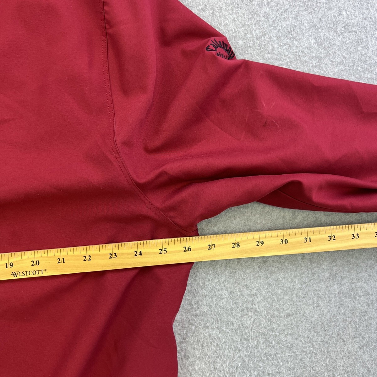 Callaway Golf Jacket Mens Large Red Long Sleeve V Neck Callaway Golf Jacket Mens Large Red Long Sleeve V Neck