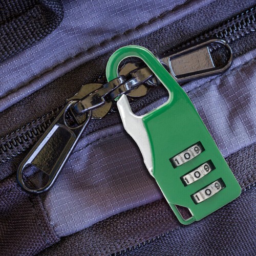 4pcs 3 Digit Combination Number Locks Padlock Locker Lock Home Luggage Travel UK - Picture 3 of 4
