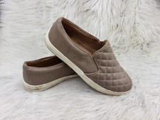 A NEW DAY Taupe Slip On Casual Basic Comfort Shoes Size US 8.5