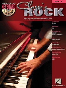 Details About Classic Rock Keyboard Play Along Vol 3 Piano Sheet Music Songs Book Cd Pack New - 