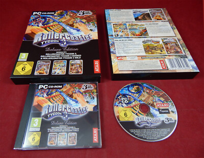 RollerCoaster Tycoon 3: Deluxe Edition - Atari Interactive 2004 