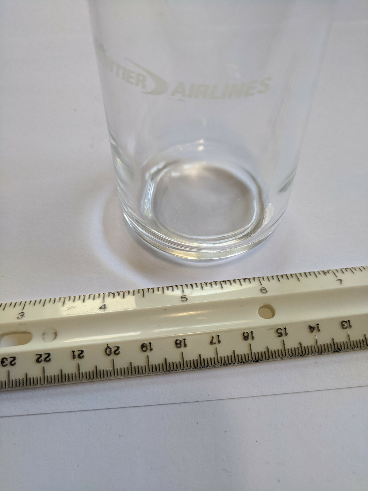 Beverage Gass from the Original Frontier Airlines eBay