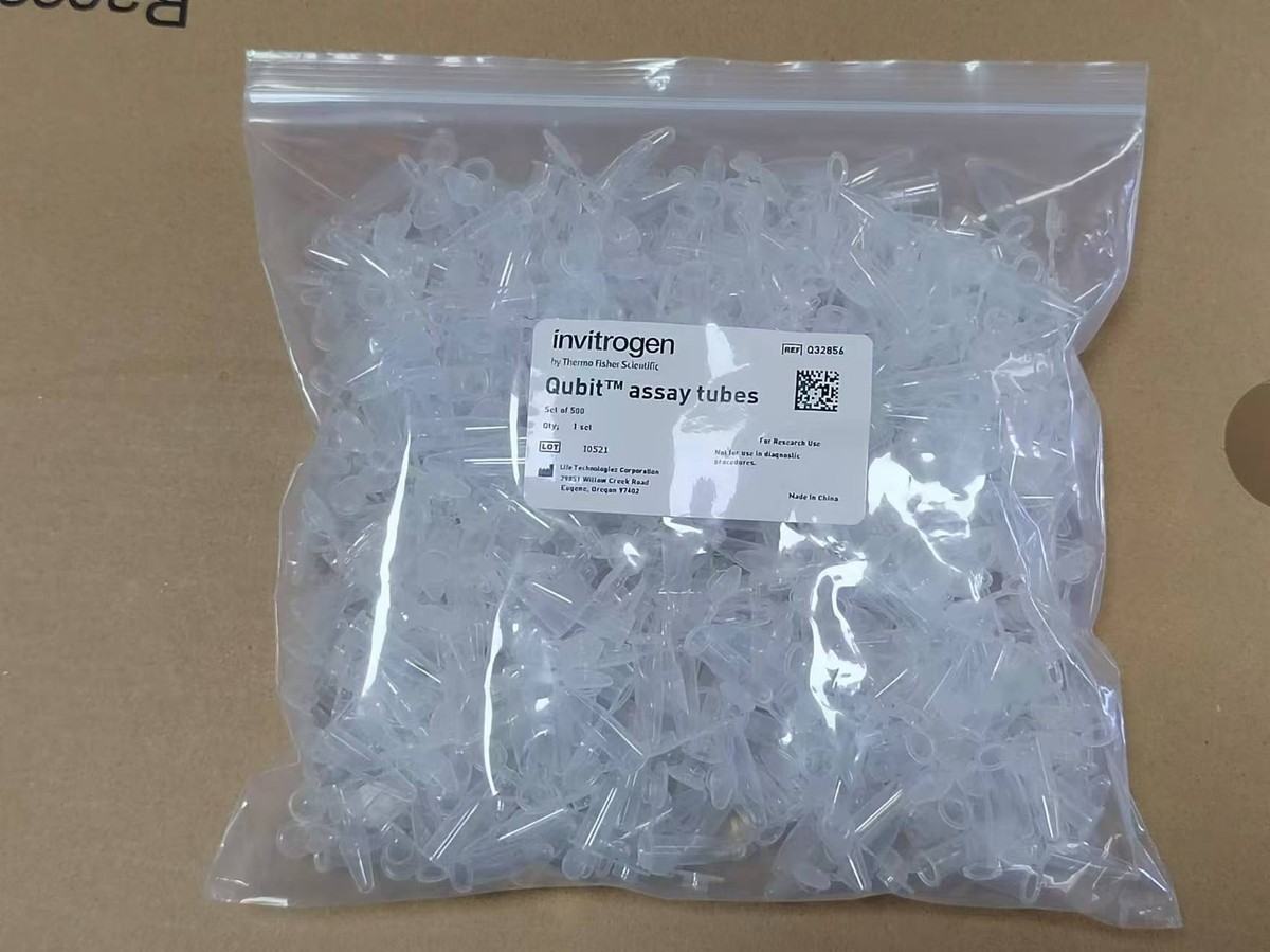 A pack Q32856 For Thermo Qubit Assay Tubes Polypropylene 500pcs