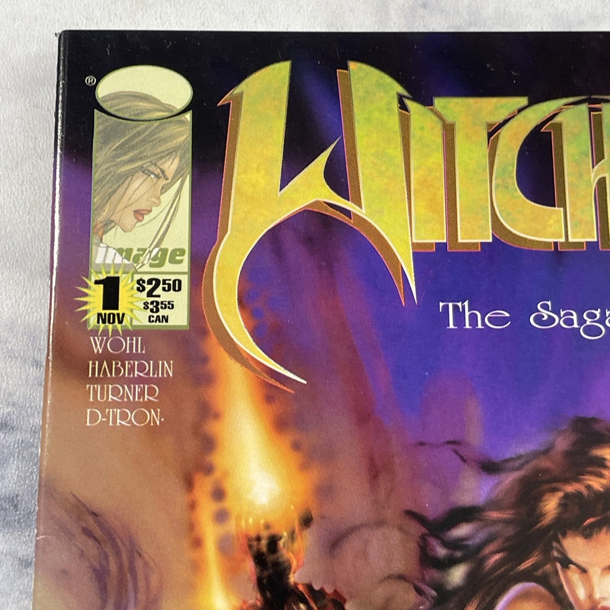 Witchblade Comic Book Issue #1 Image Top Cow Comics 1995