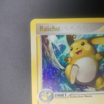 Raichu 12/108 - EX Power Keepers - Stamped Holo Rare - POKEMON