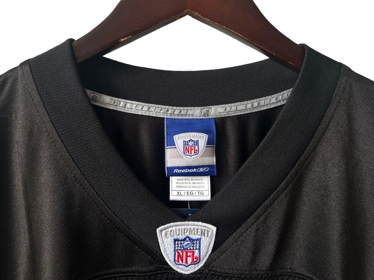 reebok jamarcus russell oakland raiders jersey mens size XL