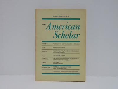 The American Scholar Journal Volume 38 Number 3 Summer 1969
