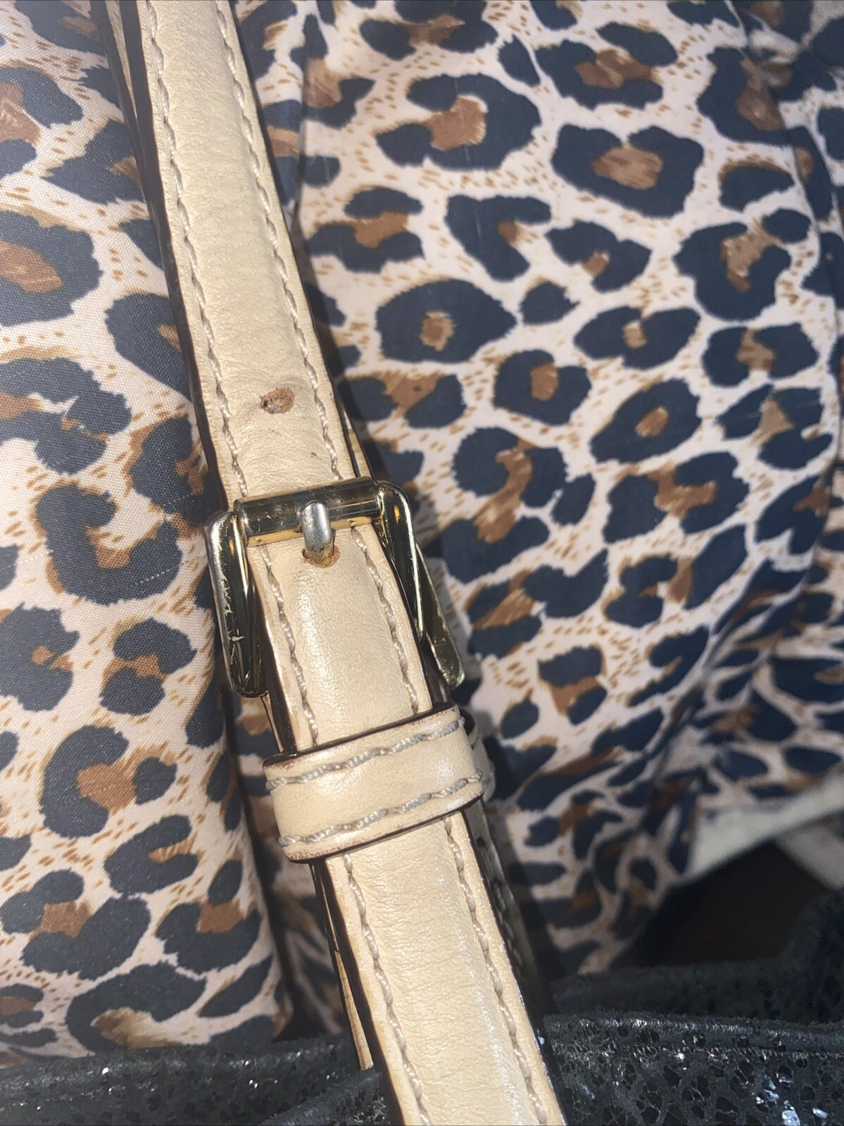 Michael Kors Jet Set Black Python Leather Tote Sh… - image 7