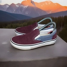 Vans Unisex Classic 721454 Shoes Sneakers Size M 6.5 W 7.5 Suede BMX Skater Shoe