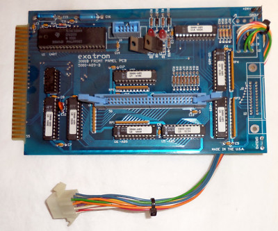 EXATRON 3000B FRONT PANEL PCB 5000-A89-B CARD BOARD