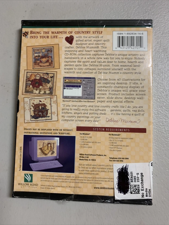 Debbie Mumm: Quilts, Quotes and Country Style (Windows/Mac, 2001) #143 - Image 2 of 2