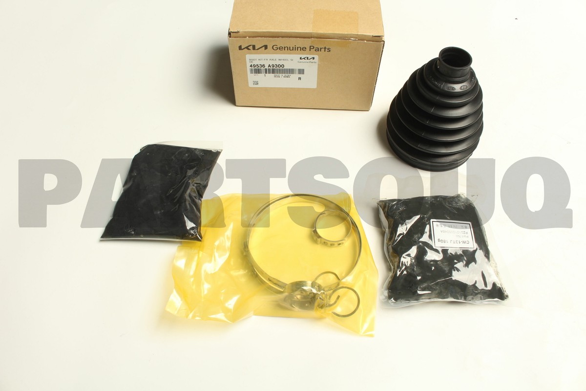 49536A9300 Genuine Hyundai / KIA BOOT KIT-FR AXLE WHEEL SIDE | eBay