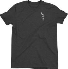 Grateful Dead inspired Jerry Garcia Tribute Left Chest t-shirt JGB