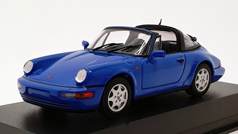 【MAXICHAMPS】Porsche 911 Carrera2 Targa Maxichamps 1/43 Scale 940 061360 - 1991 Porsche 911 Carrera