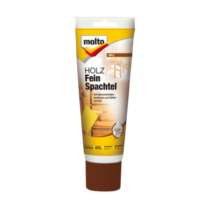 MOLTO Holz Feinspachtel 400g / Moltofill Holzspachtel zum Ausbessern + Glätten