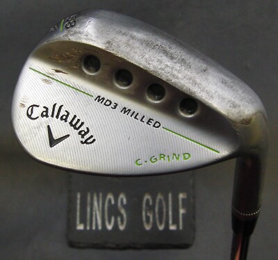 Callaway MD3 Milled C-Grind 58° Sand Wedge Regular Stahlschaft Black Grip
