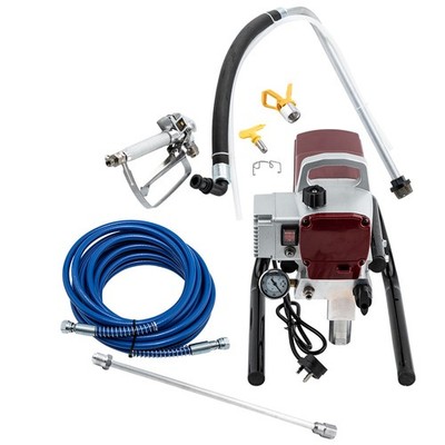 400w 1/2hp ELECTRIC AIRLESS AIR INTERIOR WALL PAINT SPRAYER SPRAY GUN KIT NA420