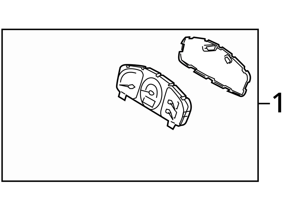 Medidor de velocímetro usado se adapta a: Kia Sportage Cluster 2009 mercado de EE. UU. 2,7 L 6 cilindros Foto 4 de 4