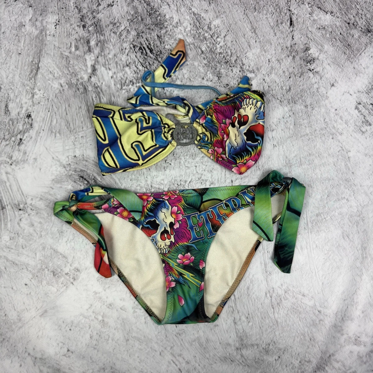 Ed Hardy Skull Bikini Swimwear for Women for sale | eBay