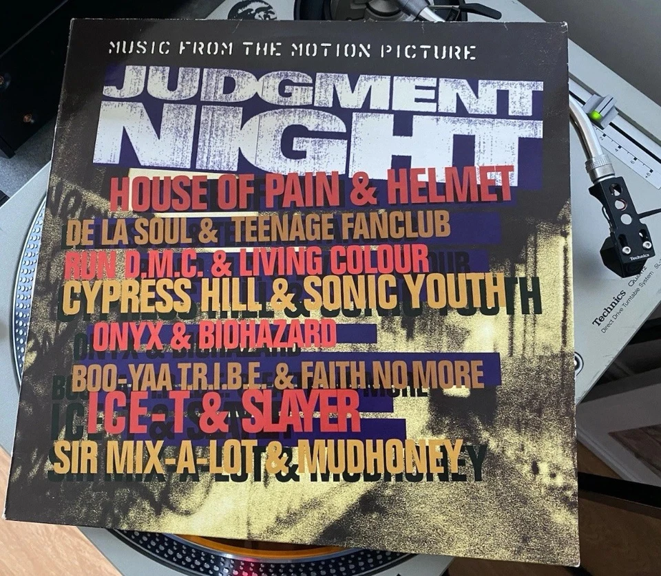 OST Music From Motion Picture JUDGMENT NIGHT 1993 EPIC 474183 1 PRESS VINYL LP - Изображение 3 из 4