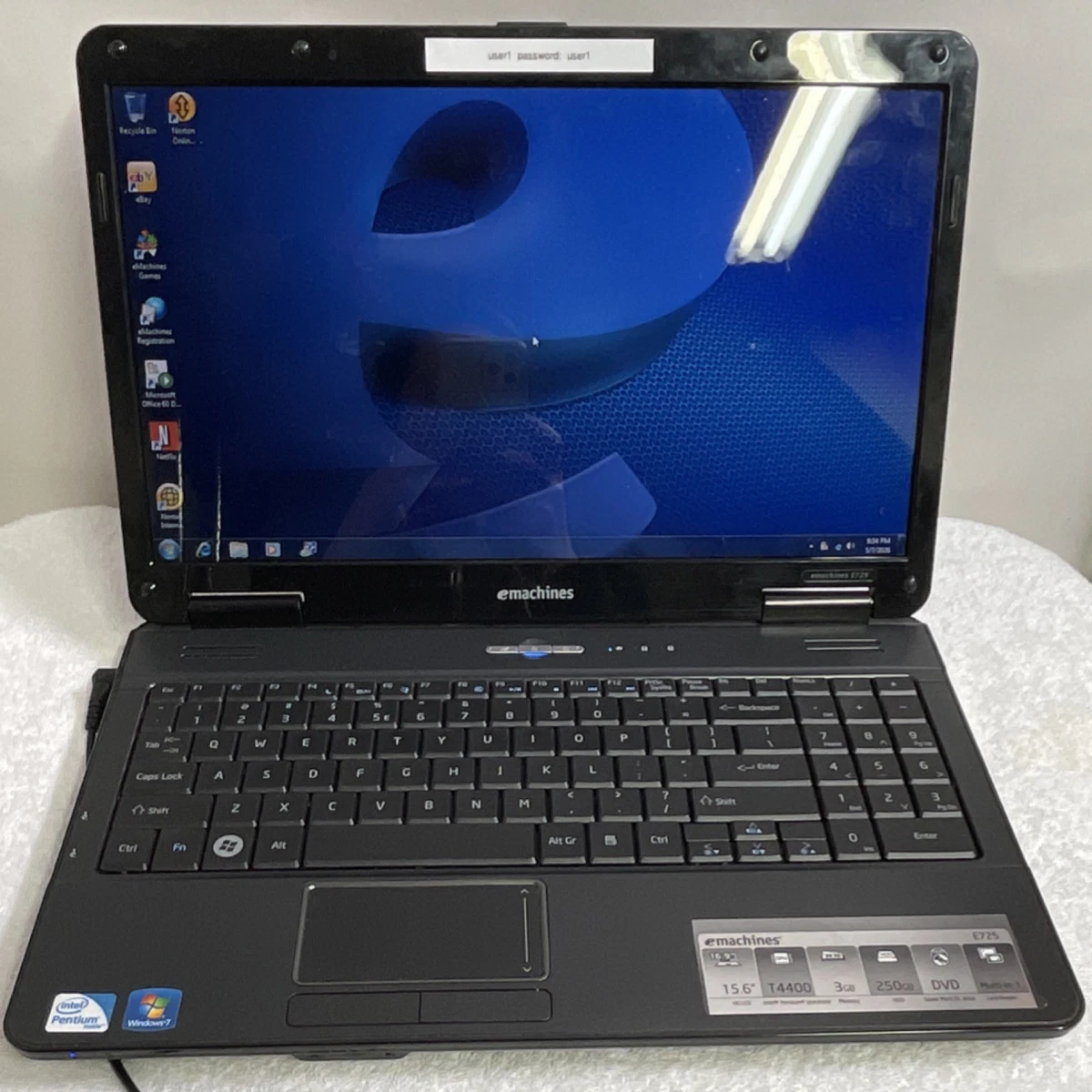 Preços baixos em EMachines PC Processador de 2.00-2.49 Ghz | eBay