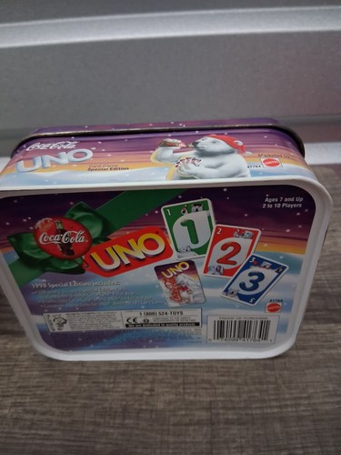 1998 Special Edition Coca-Cola Uno Card Game, Total Of 2 - Picture 7 of 12