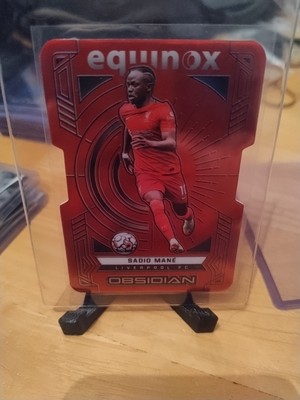Sadio Mane - Liverpool 21-22 Panini Obsidian Equinox Red Flood 9/10 Colour Match