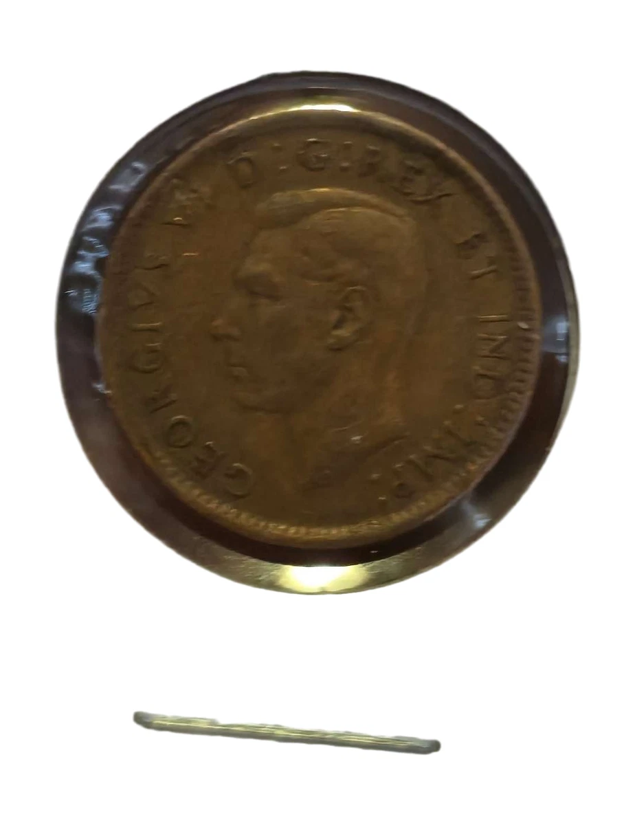 1943 Canada King George VI Cent, representative item