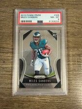 2019 Panini Prizm #326 Miles Sanders Rookie Card - PSA NM-MT 8. rookie card picture