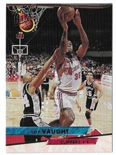 1993-94 Fleer Ultra Basketball Loy Vaught Card #90 Los Angeles Clippers