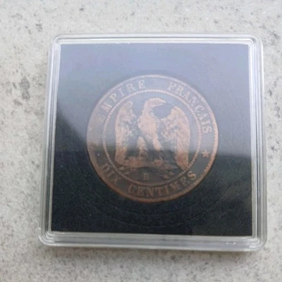 Piece 10 Centimes Napoleon III 1857 B. - Photo 1/2