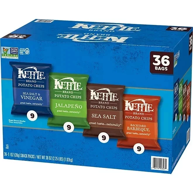 Pack Variedad Hervidor Papas fritas, 1 oz., 36 ct. ENVÍO GRATUITO Foto 2 de 4