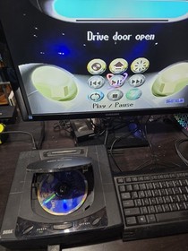 SEGA Saturn Model 1 MK-80000 Console wont read CD FOR PARTS OR REPAIR ONLY