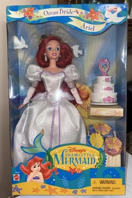 Princess Ariel Ocean Bride Mermaid Disney/Mattel 1997 #18628 Vintage NRFB NIB